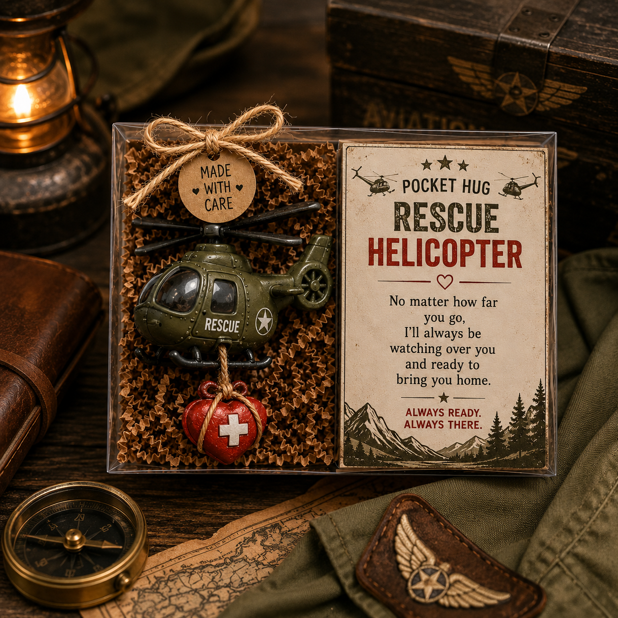 ❤️Military Pocket Hug Collection – A Little Piece of Home, Wherever They Go