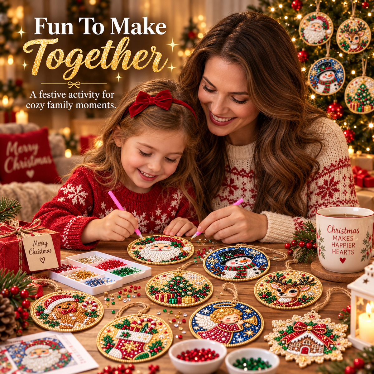 Diamond painting ornament styles collection