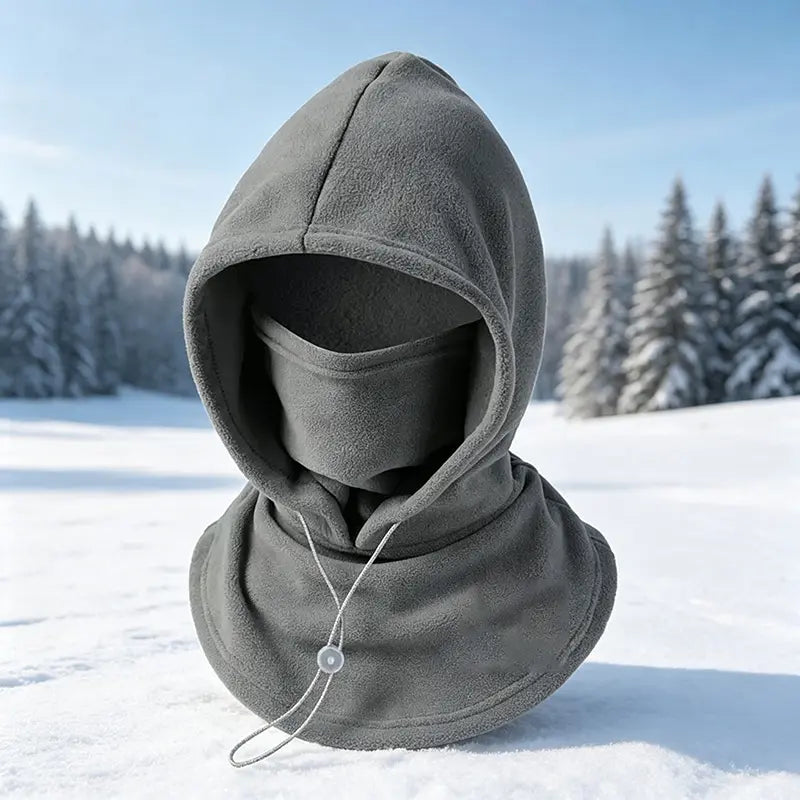 ⏰Limited Stock 49% OFF -  ❄️ Winter Fleece Balaclava Hood – Full Face, Head & Neck Protection For Cold Weather Outdoors