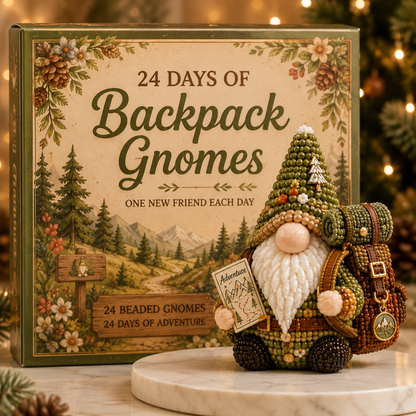 🎄 24 DAYS OF BEADED GNOME MAGIC™