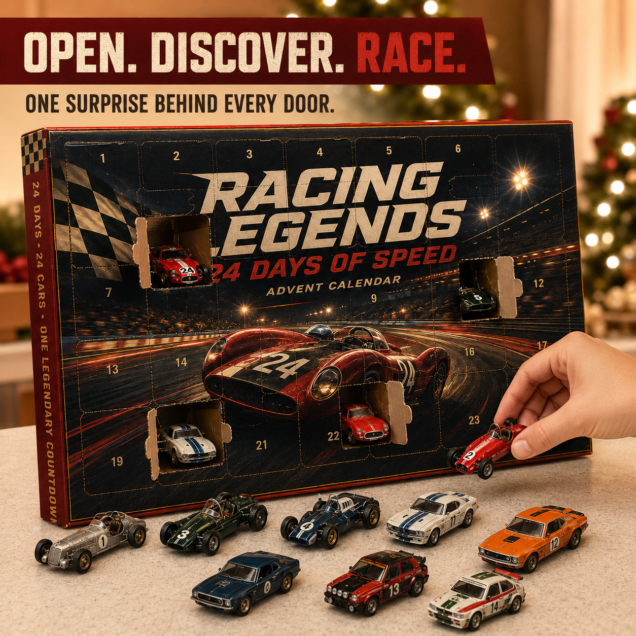Opening Racing Legends Advent Calendar