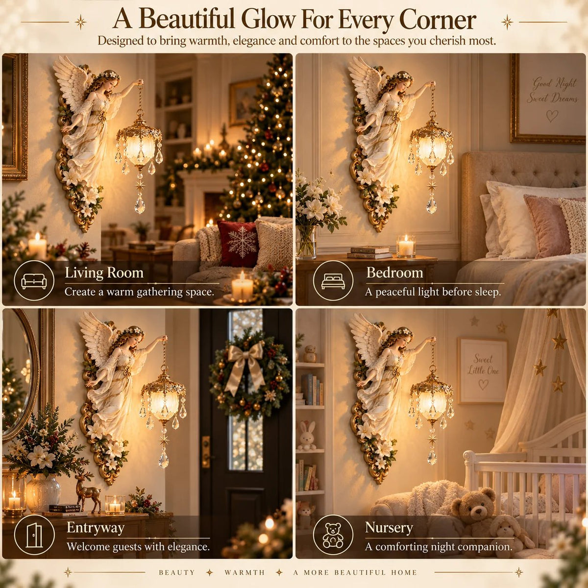 🔥Buy 2 Get 20% OFF🔥Guardian Angel Crystal Light