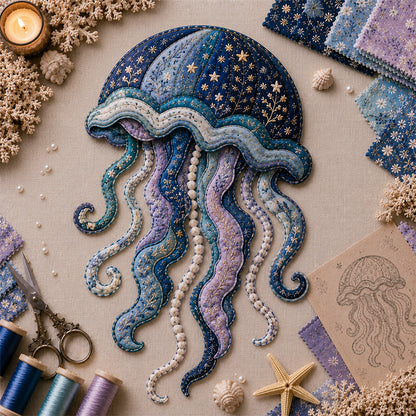 🌊 Ocean Friends DIY Patchwork Decoration Kit