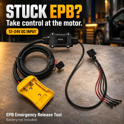 🔥Last Day 50% OFF- 🔧 12–24V EPB Emergency Release Tool | Forward & Reverse Control