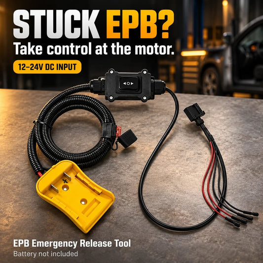 🔥Last Day 50% OFF- 🔧 12–24V EPB Emergency Release Tool | Forward & Reverse Control