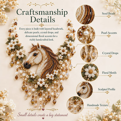 DIY Beaded Statement Necklace Kit ✨🧵