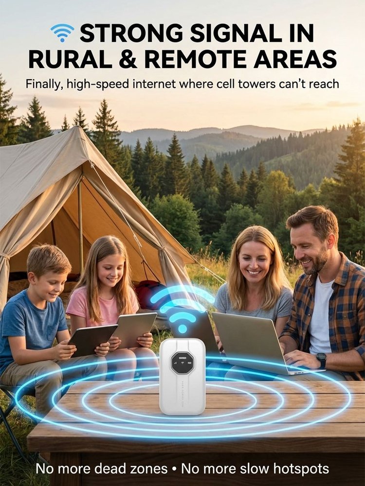 ⏰Limited Stock 50% OFF - 🌍 Global Portable Wi-fi – No Contract, No Hidden Fees