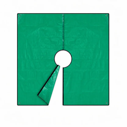 Garden Leaf Collection Mat with Center Hole