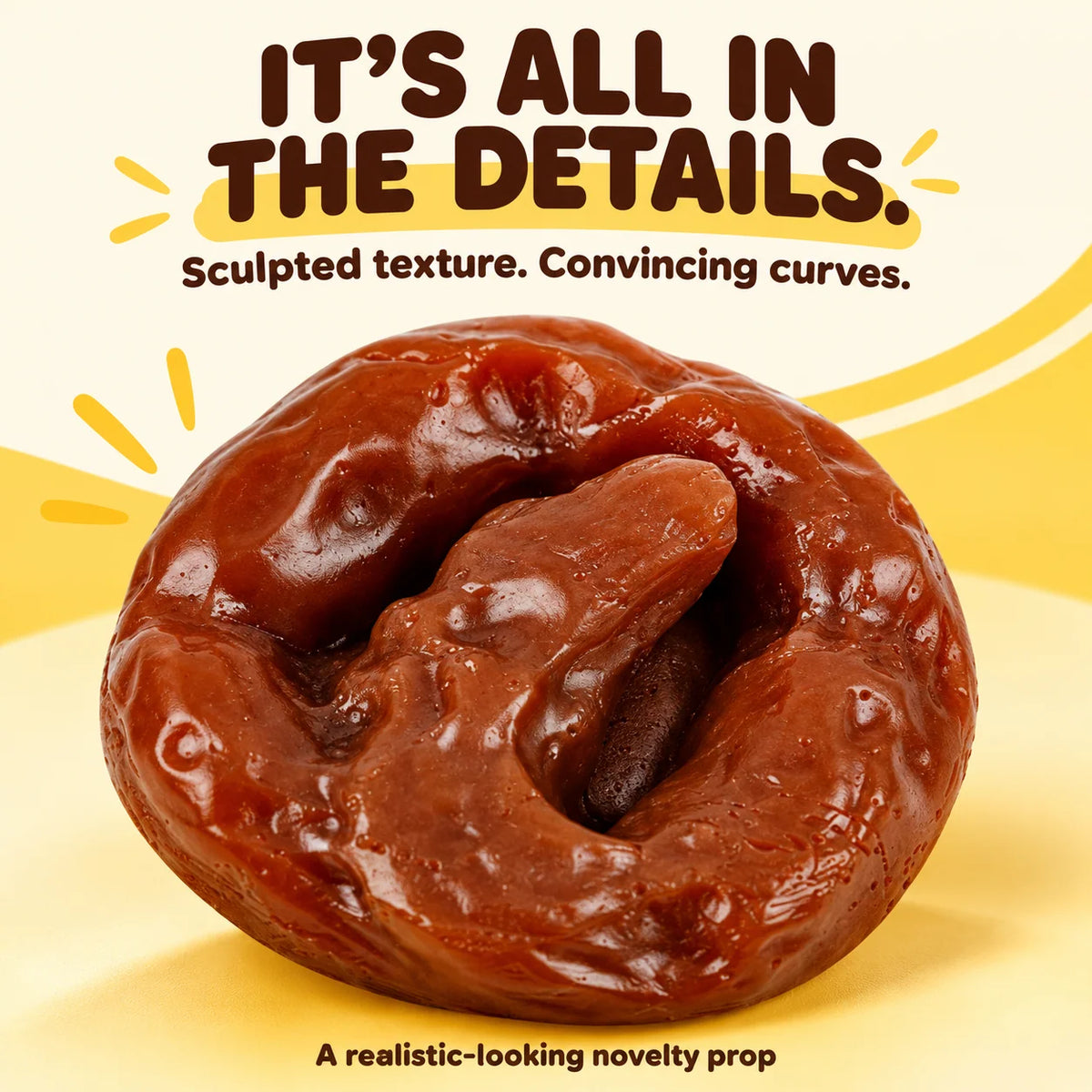 😂7 Pcs Fake Poop, Realistic Prank Poop