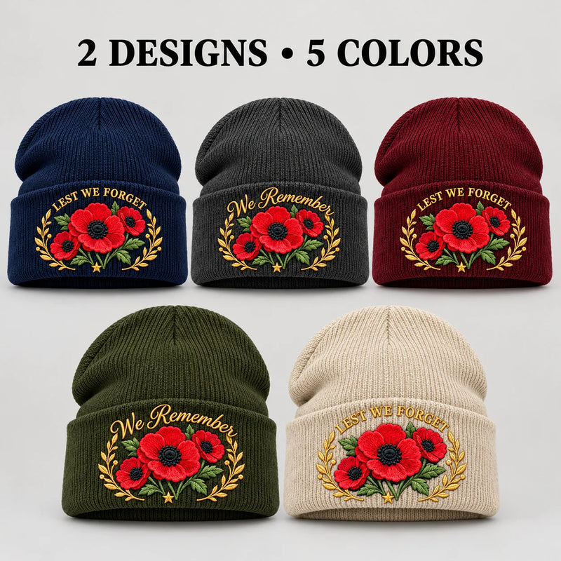 Alternative remembrance beanie style