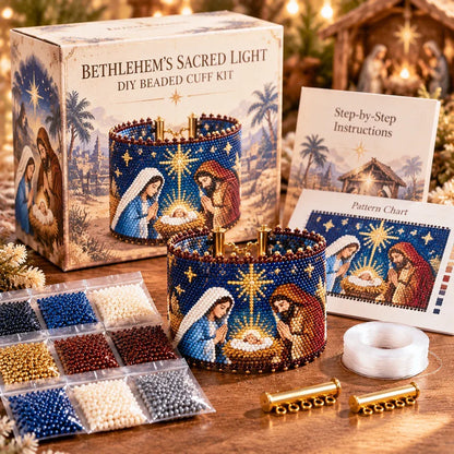 ⭐ Bethlehem's Sacred Light DIY Beaded Cuff Kit