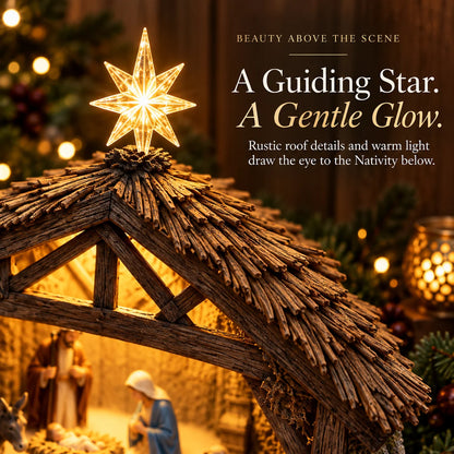 ✨ Bethlehem Glow – Lighted Nativity Mist Diffuser