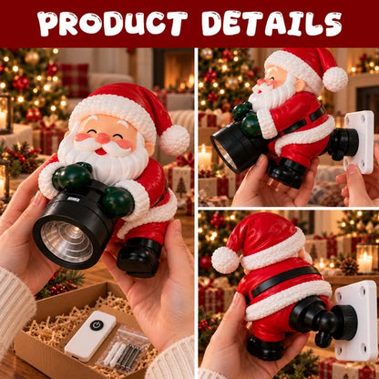 🎅 Santa’s Magical Welcome Projector – Light Up Your Christmas Doorway ✨