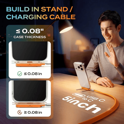 🔥Fast-Charging Cable with Detatchable Stand🔥