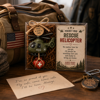❤️Military Pocket Hug Collection – A Little Piece of Home, Wherever They Go