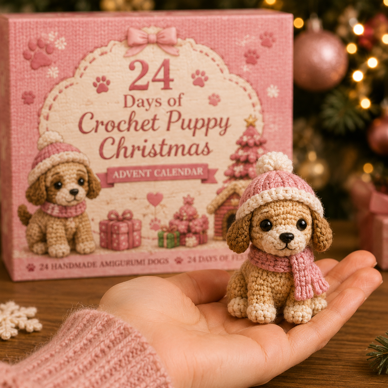 🎄 24 Days of Christmas Pet Friends Advent Calendar – 24 Holiday Collectibles