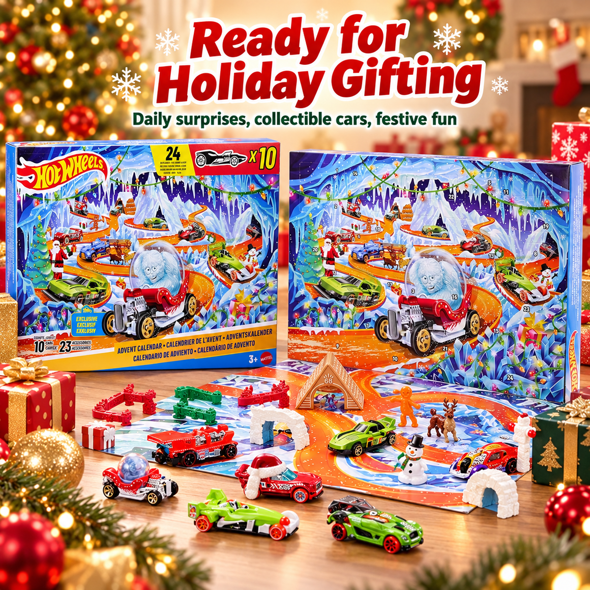 🔥Last Day 50% OFF- 🏎️ 24-Day Christmas Racing Advent Calendar 🎁