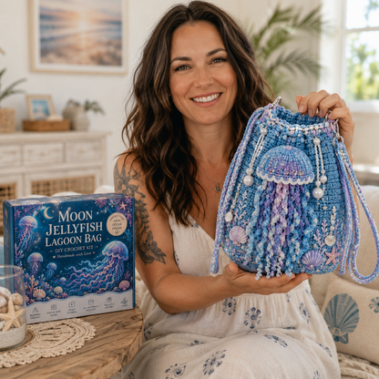 🧶 Whimsical Storybook Crochet Bags — 6-Style Fantasy DIY Crochet Bag Kit
