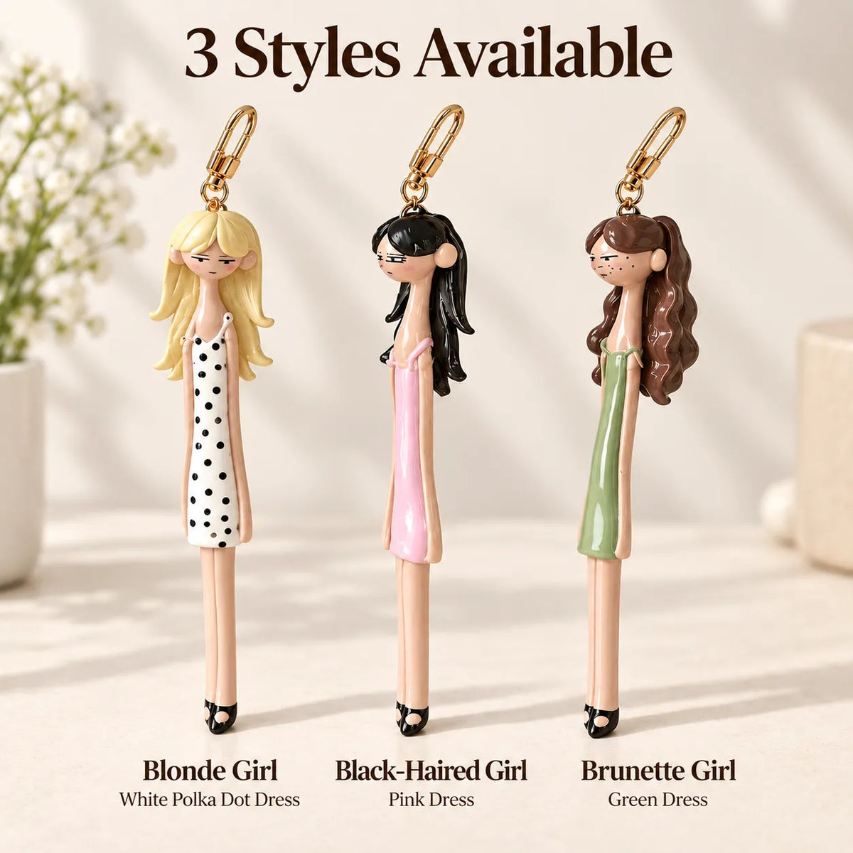 💖Chic Muse Doll Bag Charm™ | Stylish Purse & Handbag Accessory