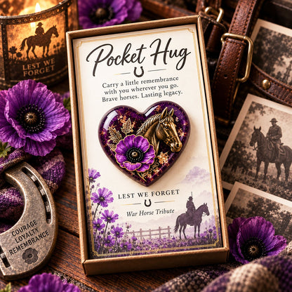 ⏰Buy 3, Get 1 Free - 🌺 Pocket Hug™ Remembrance - A Little Keepsake of Love, Honor & Memories