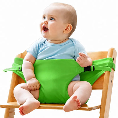 Baby High Chair Seat Belts - Portable Dining Straps Holder