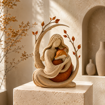 🔥 49% OFF TODAY | 🌿 Woodland Guardian Figurine Collection 🦊🦌🦉