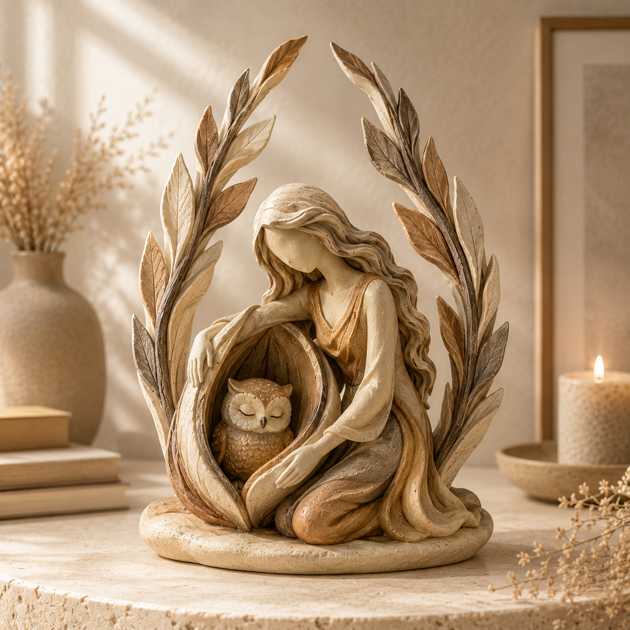 🔥 49% OFF TODAY | 🌿 Woodland Guardian Figurine Collection 🦊🦌🦉
