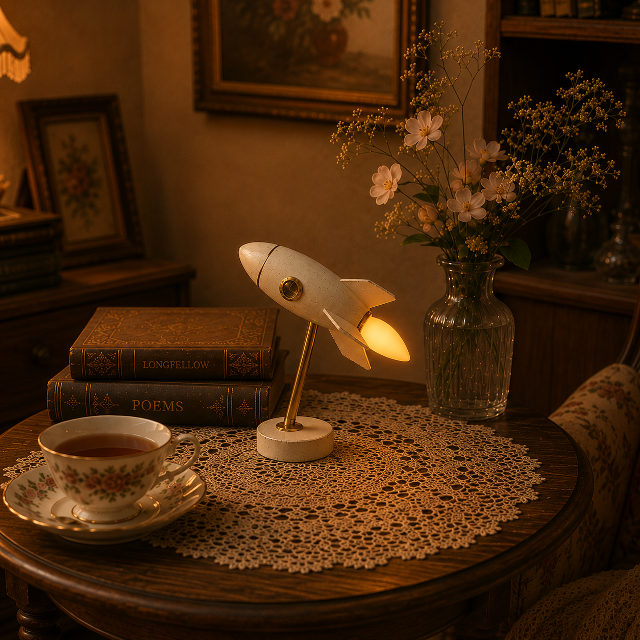 ✨Vintage Rocket Accent Light