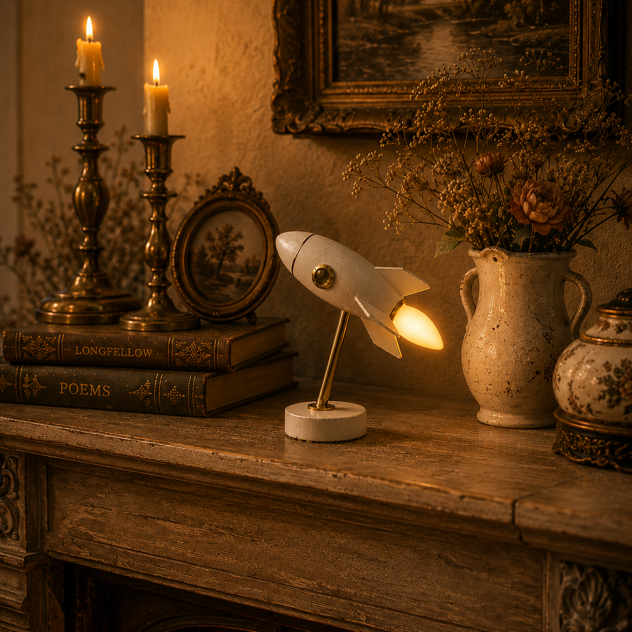 ✨Vintage Rocket Accent Light