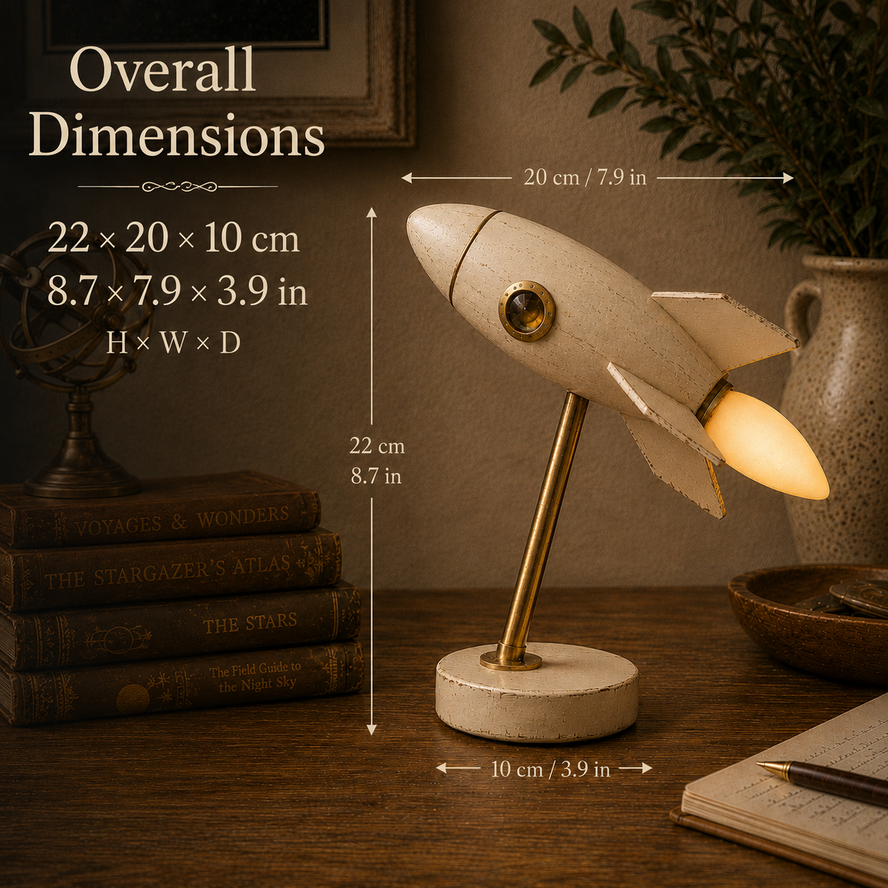 ✨Vintage Rocket Accent Light