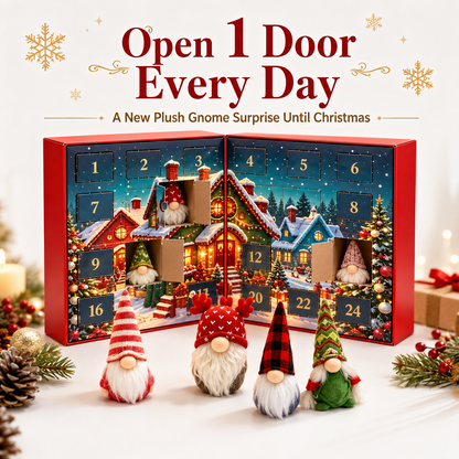 🎄 2026 Christmas Gnome Advent Calendar – 24 Days of Cozy Gnome Surprises 🎁✨