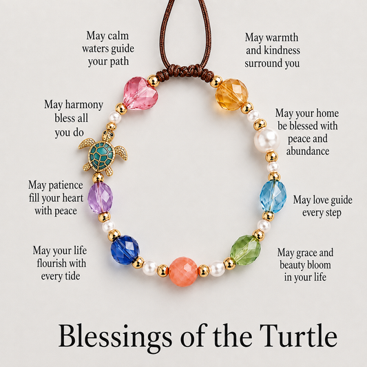 🌊 Blessings of the Sea Ocean Guardian Bracelet Collection – 7 Meaningful Marine Charms