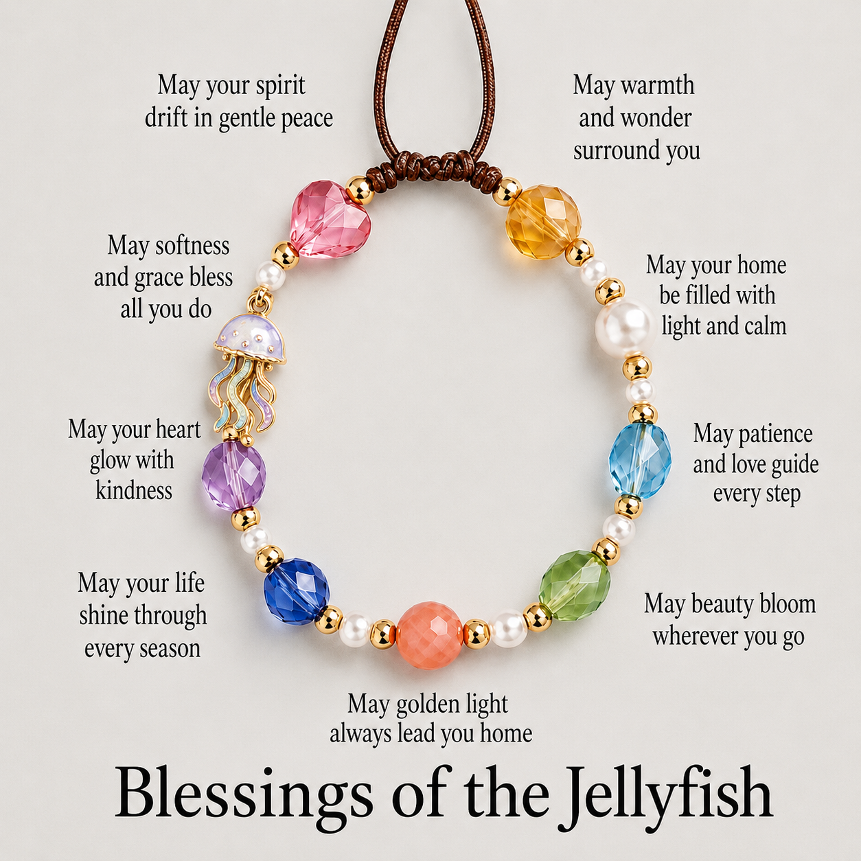 🌊 Blessings of the Sea Ocean Guardian Bracelet Collection – 7 Meaningful Marine Charms