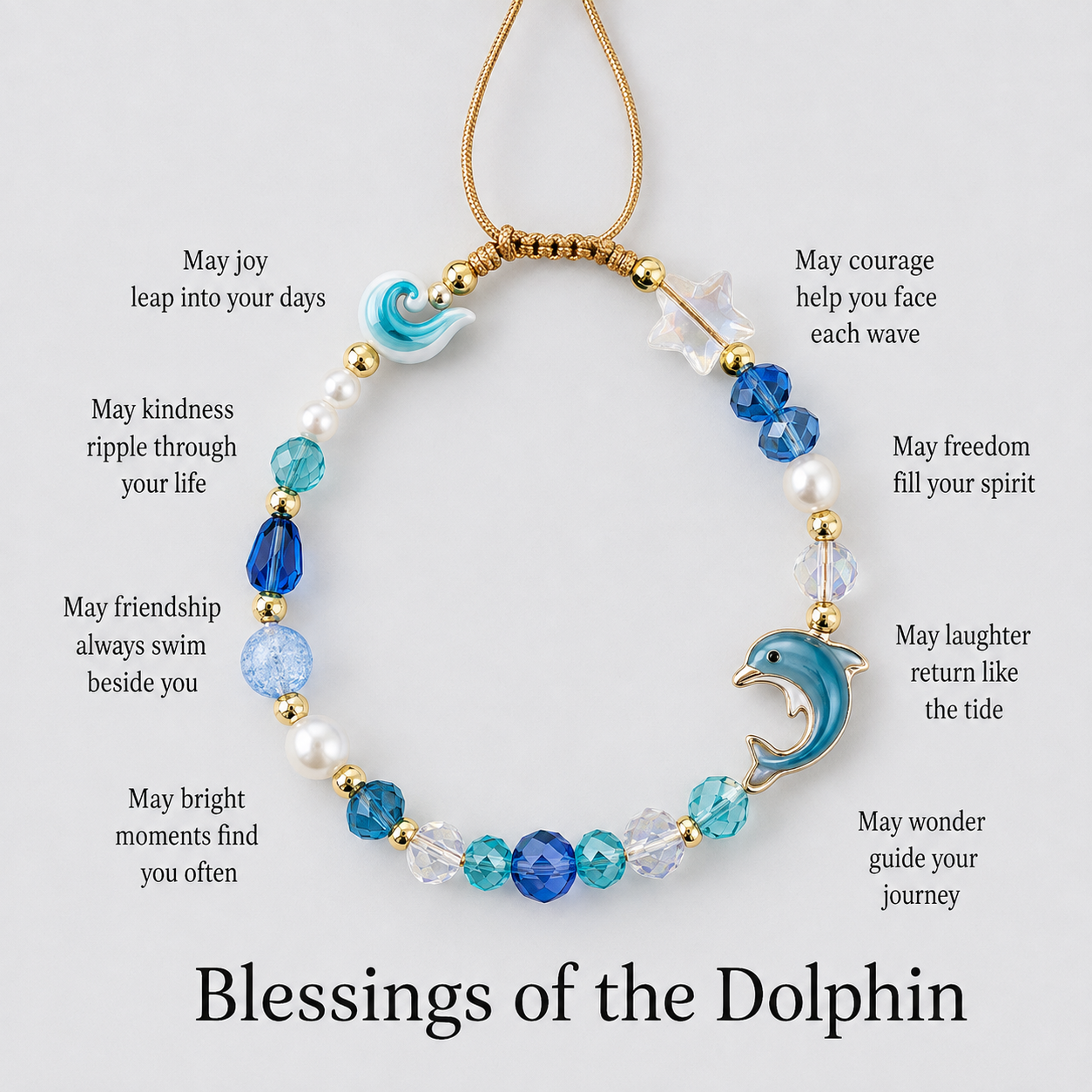 🌊 Blessings of the Sea Ocean Guardian Bracelet Collection – 7 Meaningful Marine Charms