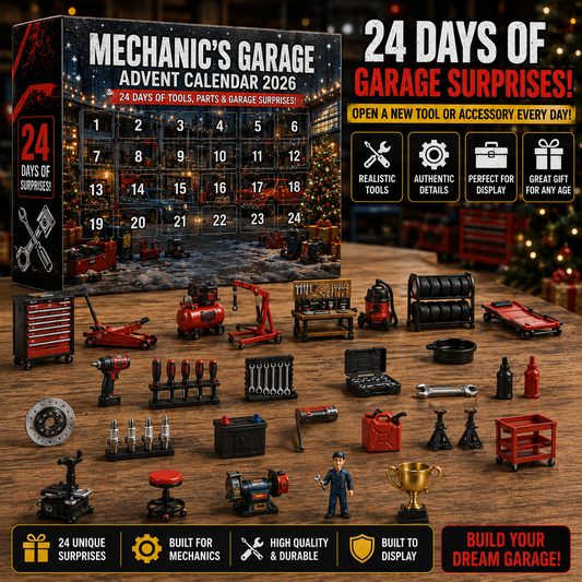 🔧 Mechanic’s Garage Advent Calendar 2026 – 24 Days of Tools, Parts & Garage Surprises 🎄