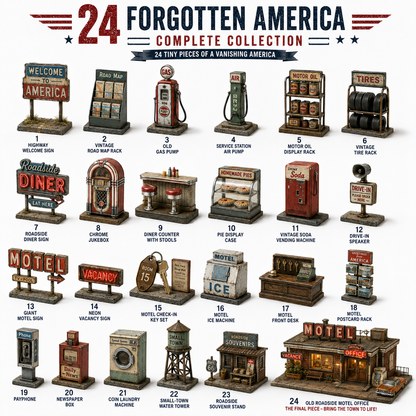 🇺🇸✨ Forgotten America Advent Calendar 2026 – 24 Days of Roadside Memories 🏨🍔⛽