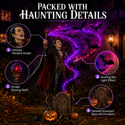 🎃Today 49% OFF🦇Vampire Summoning Bats Garden Light