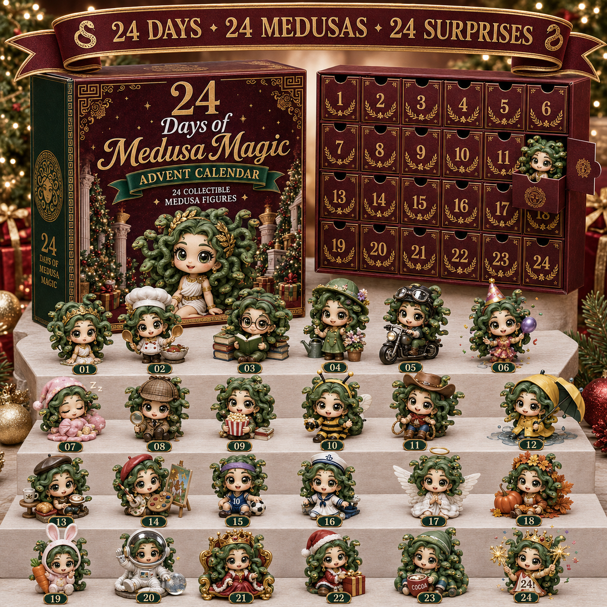 Medusa Advent Calendar 2026 complete collection