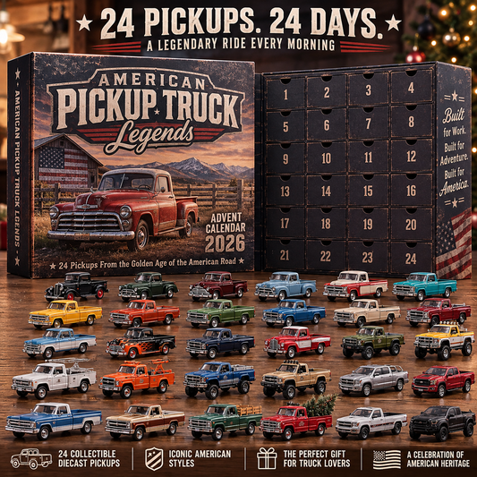 🛻 Pickup Truck Legends Advent Calendar 2026