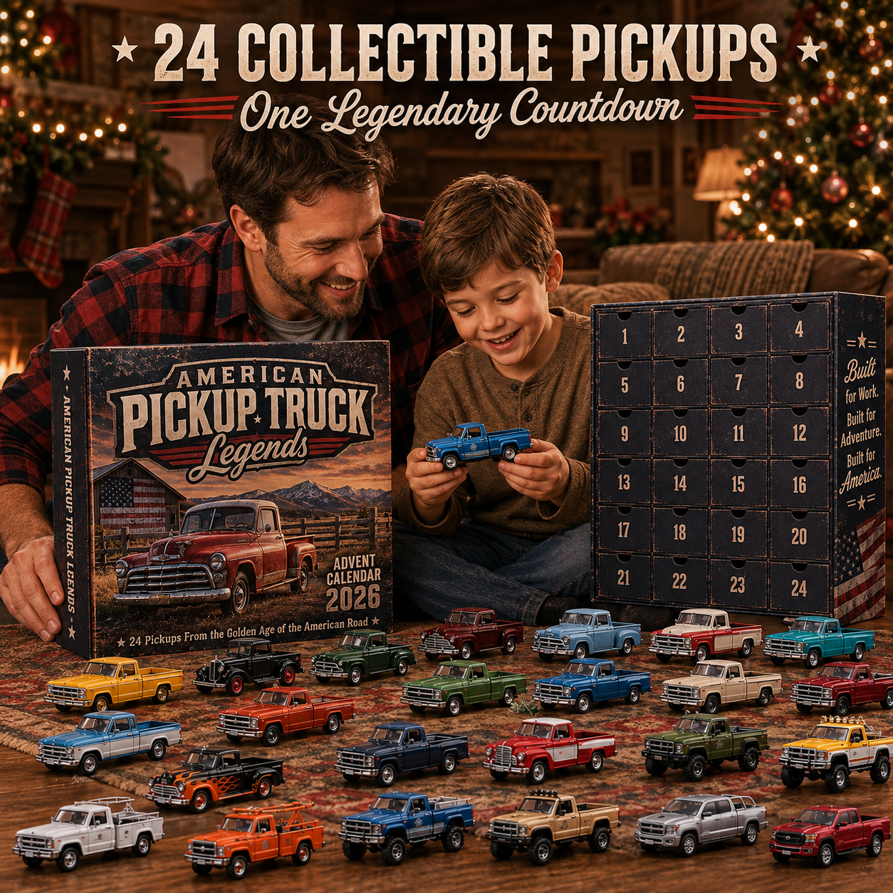 🛻 Pickup Truck Legends Advent Calendar 2026