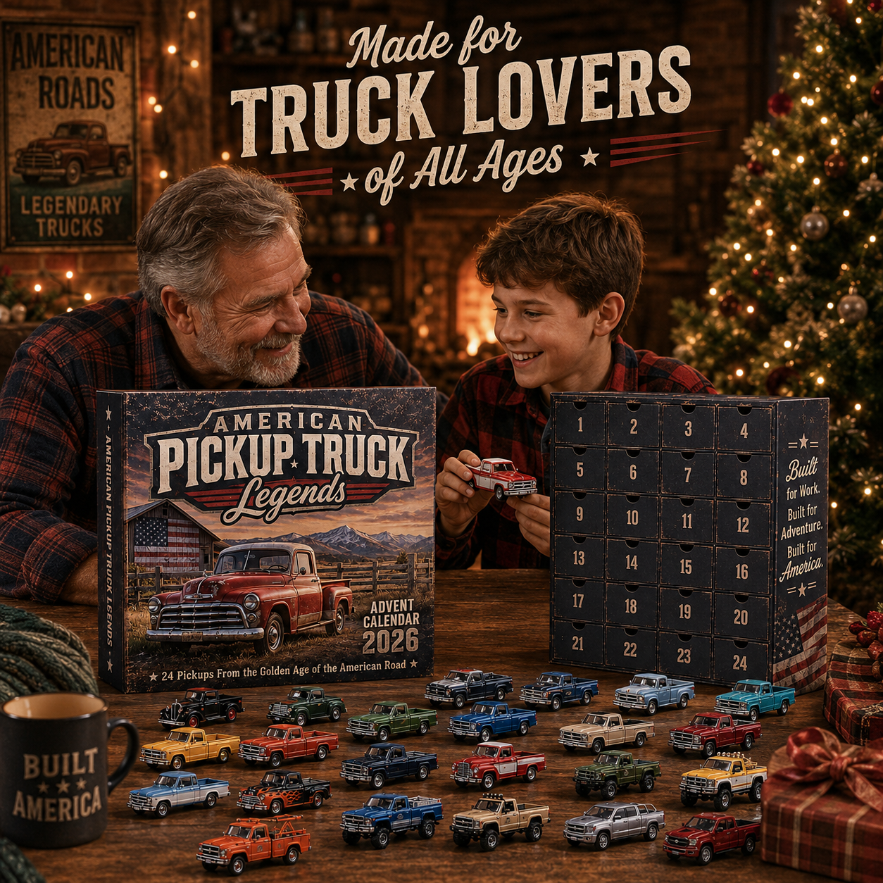 🛻 Pickup Truck Legends Advent Calendar 2026