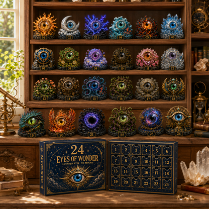 👁️ 24 Eyes of Wonder Advent Calendar 2026 — 24 Mystical Eye Collectibles, No Repeats