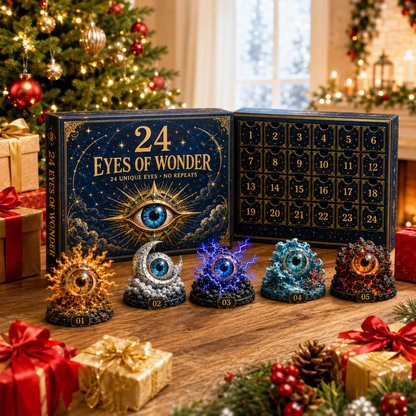 👁️ 24 Eyes of Wonder Advent Calendar 2026 — 24 Mystical Eye Collectibles, No Repeats