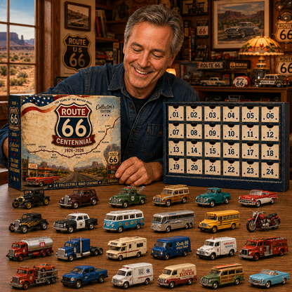🏁 Route 66 Centennial Collector’s Edition | 24 American Road Legends · 1926–2026