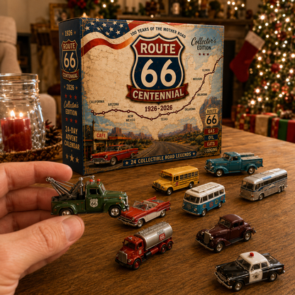 🏁 Route 66 Centennial Collector’s Edition | 24 American Road Legends · 1926–2026
