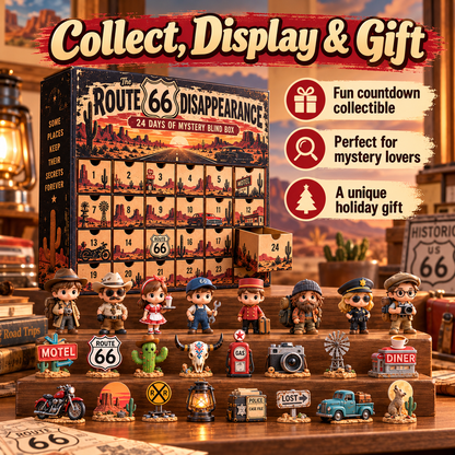 🚗 Route 66 Mystery Blind Box – 24 Days of Americana Collectibles