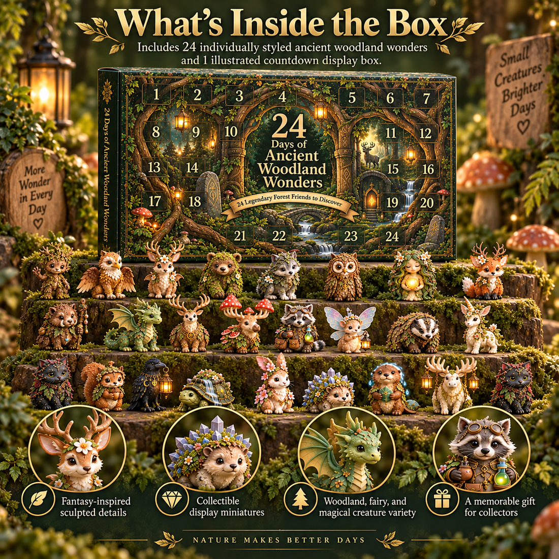 Woodland Wonders What's Inside