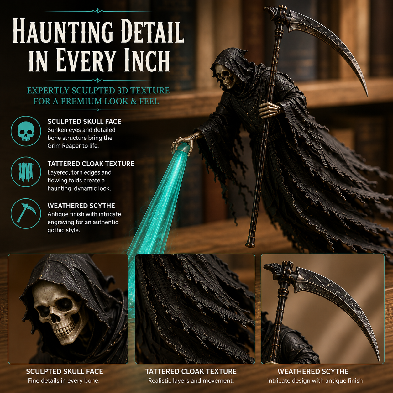 Soul Collector displayed on bookshelf