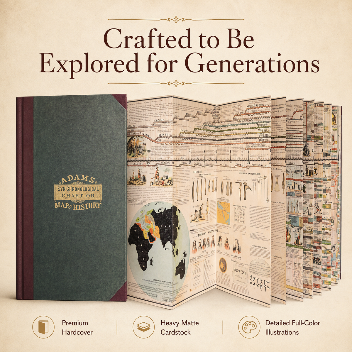 Crafted to be explored for generations