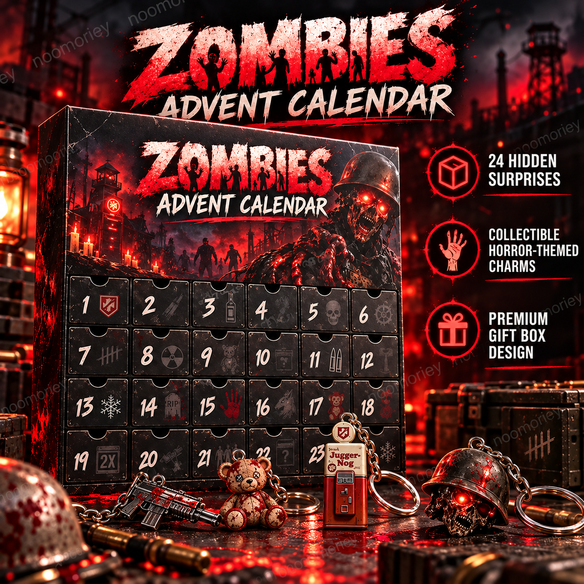 🎃 50% OFF Zombie Countdown Advent Calendar for Halloween！！！